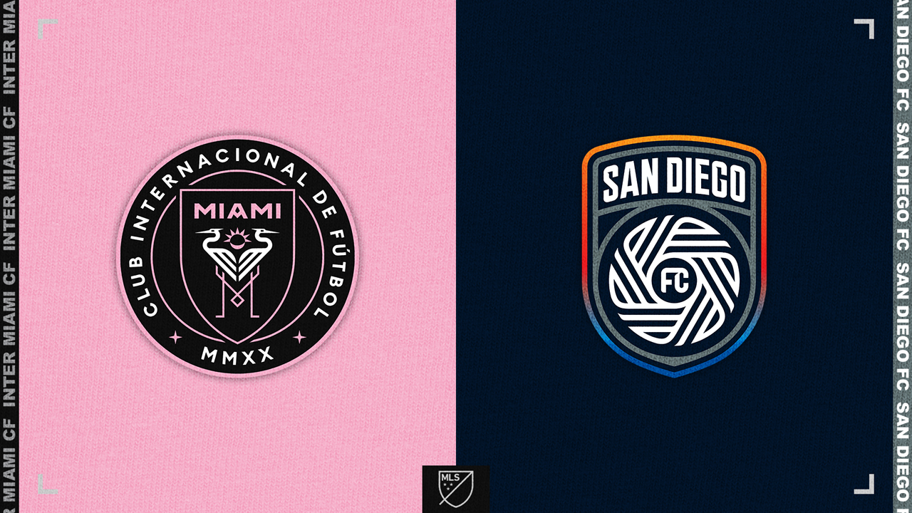 Inter Miami vs San Diego FC poster