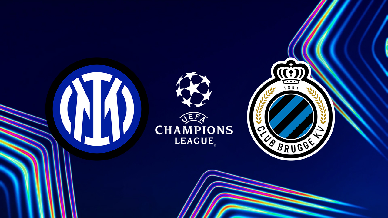Inter Milan vs Club Brugge poster