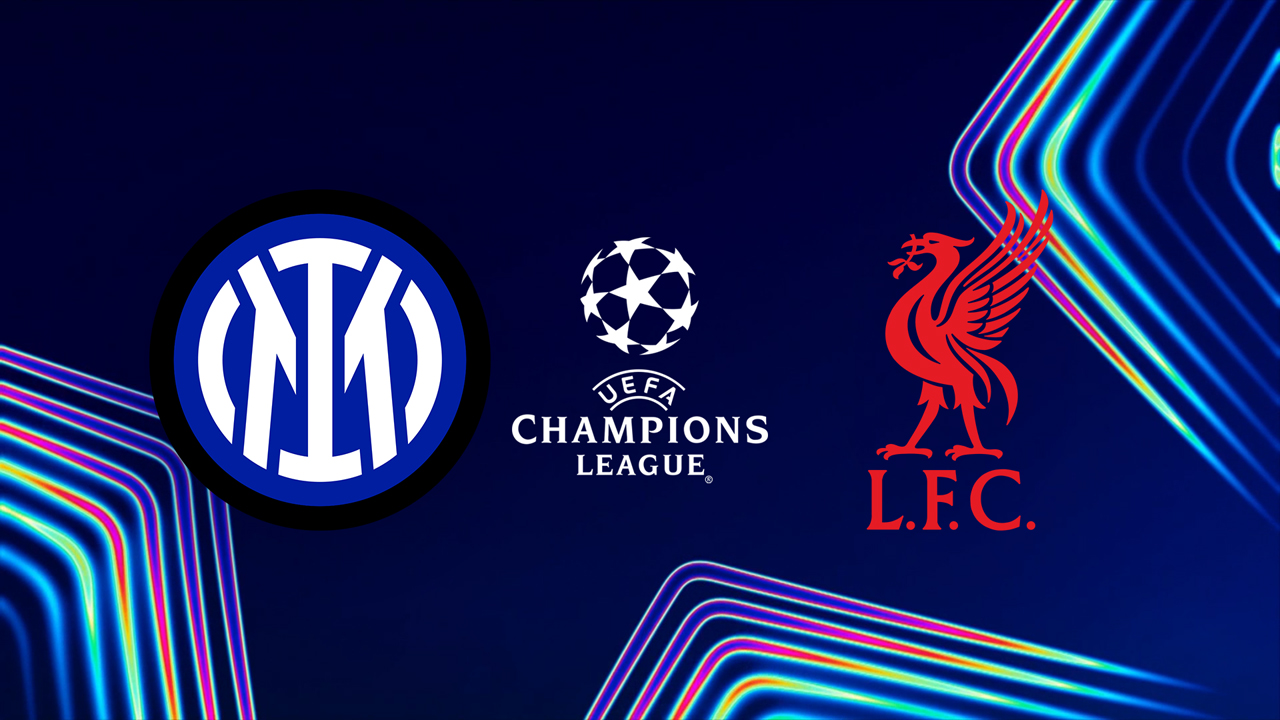 Inter Milan vs Liverpool poster