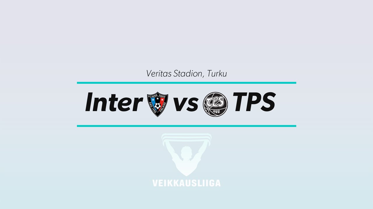 Inter Turku vs TPS poster