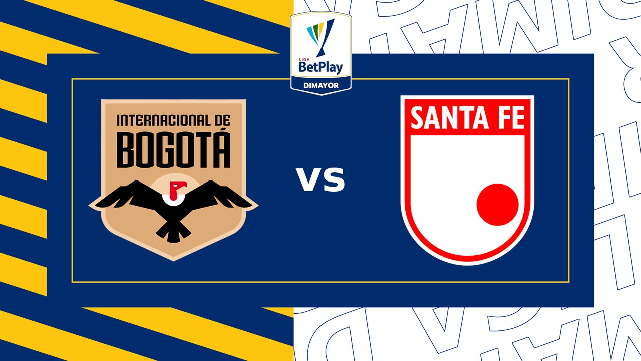 Internacional de Bogotá vs Independiente Santa Fe poster