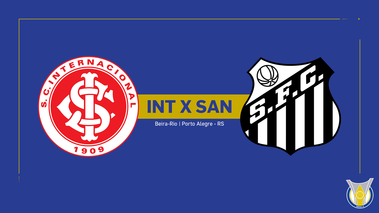 Internacional vs Santos poster