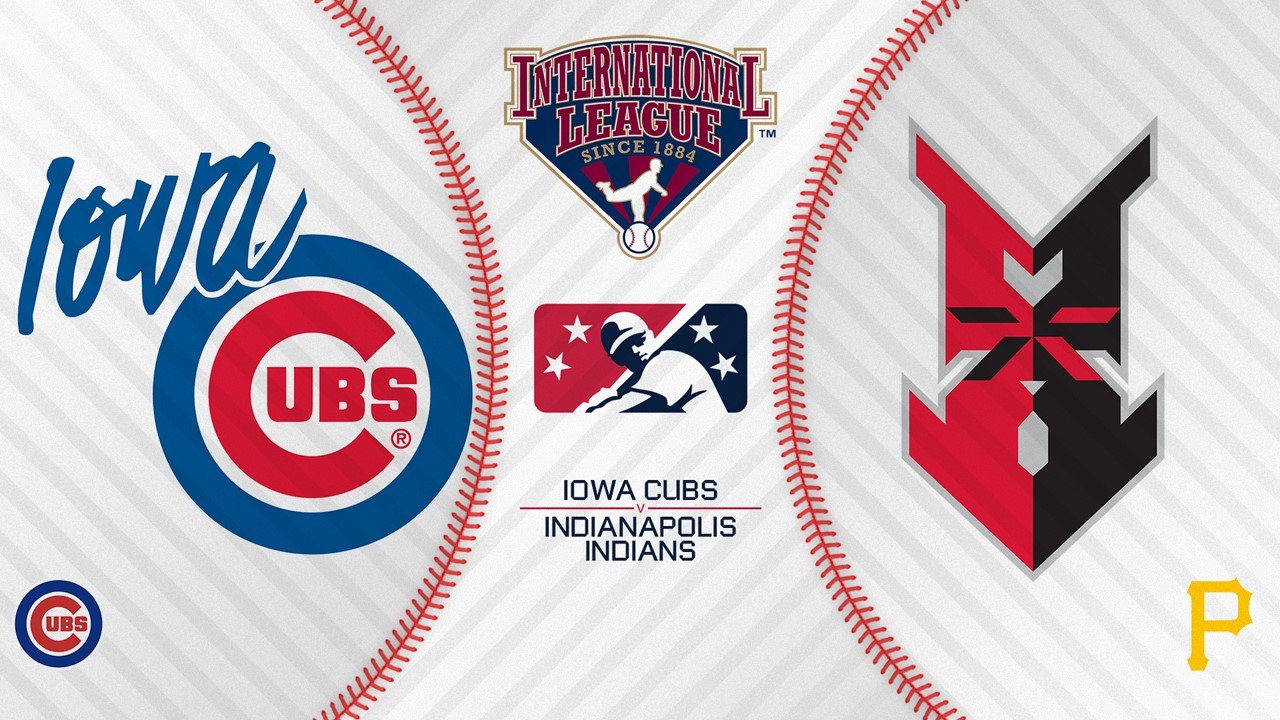 Iowa Cubs vs Indianapolis Indians poster