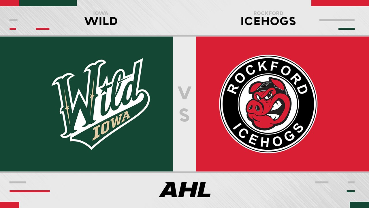 Iowa Wild vs Rockford IceHogs poster