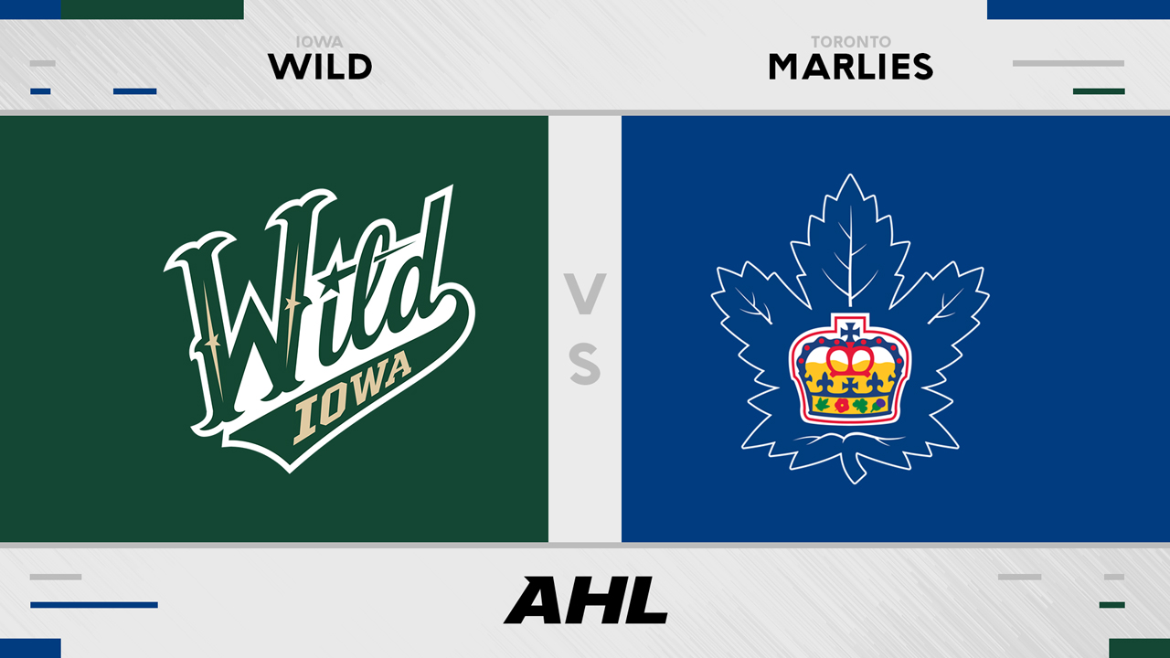 Iowa Wild vs Toronto Marlies poster
