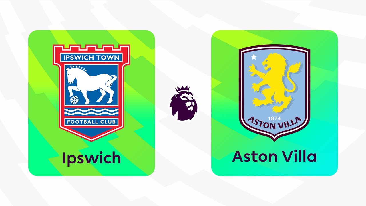 Ipswich Town vs Aston Villa poster