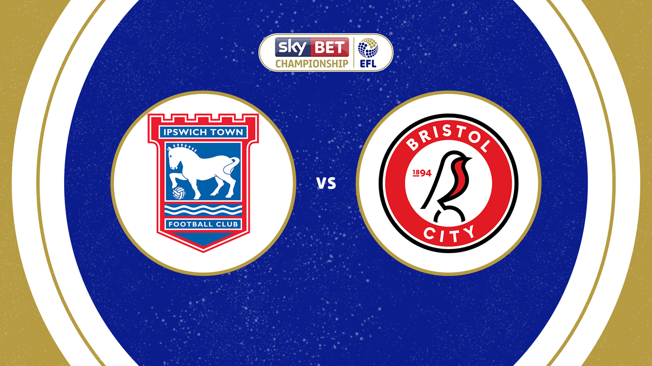 Ipswich Town vs Bristol City poster