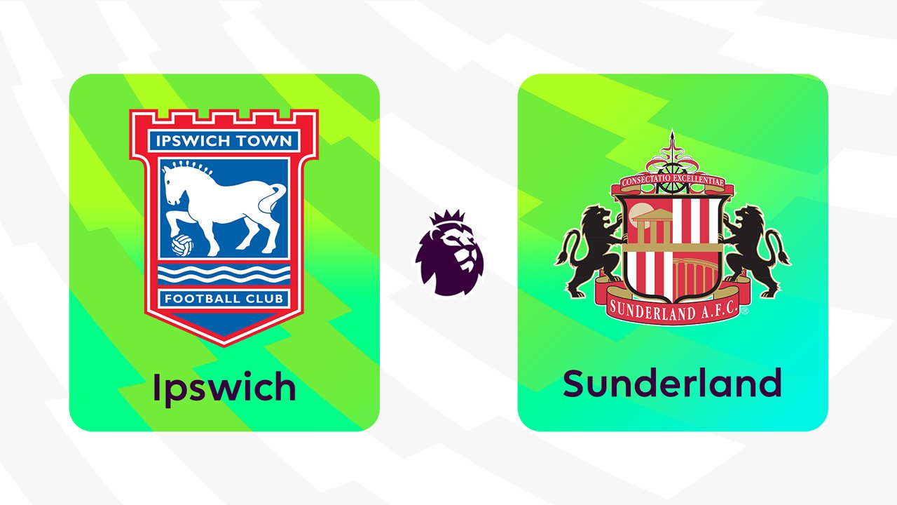 Ipswich Town vs Sunderland poster
