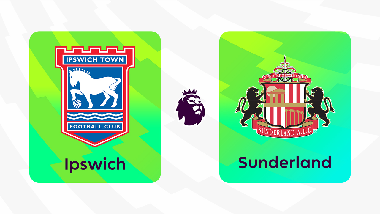 Ipswich Town vs Sunderland poster