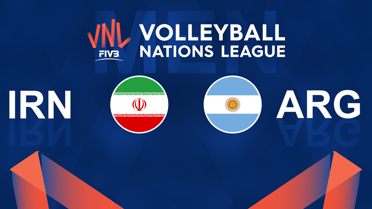 Iran Volleyball vs Argentina Volleyball poster