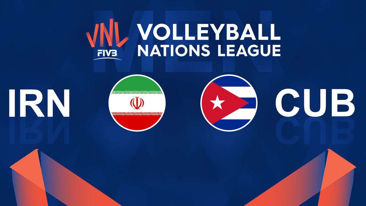 Iran Volleyball vs Cuba Volleyball poster