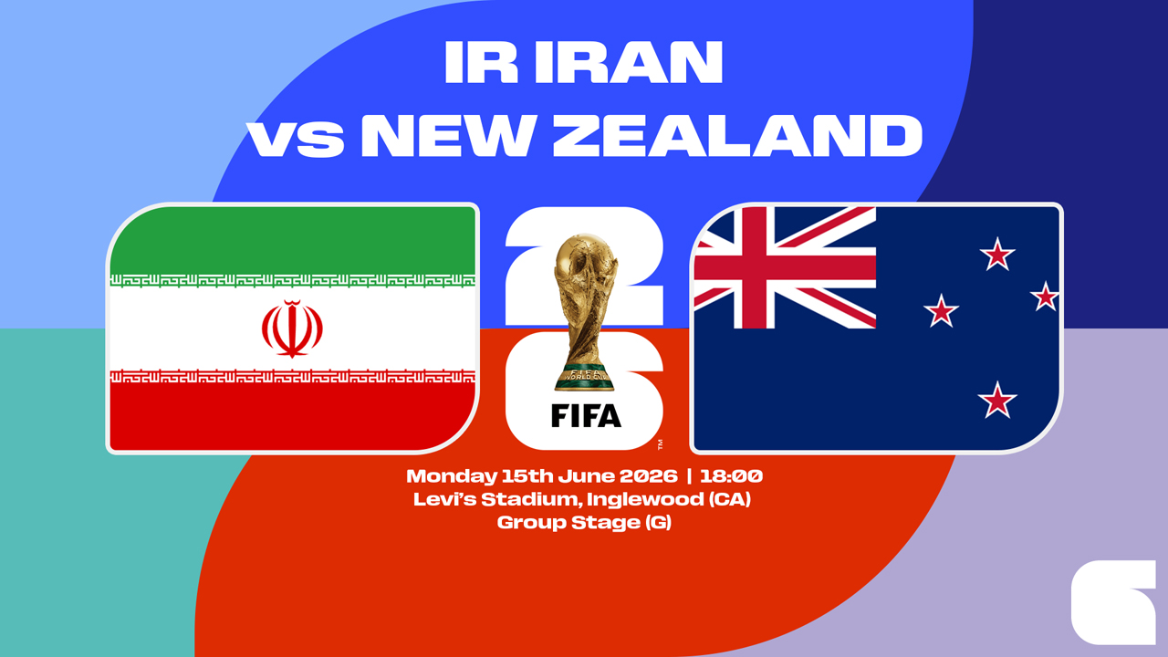 Iran vs New Zealand poster