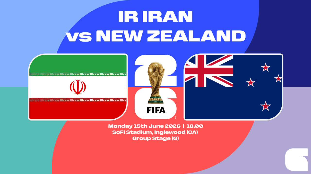 Iran vs New Zealand poster