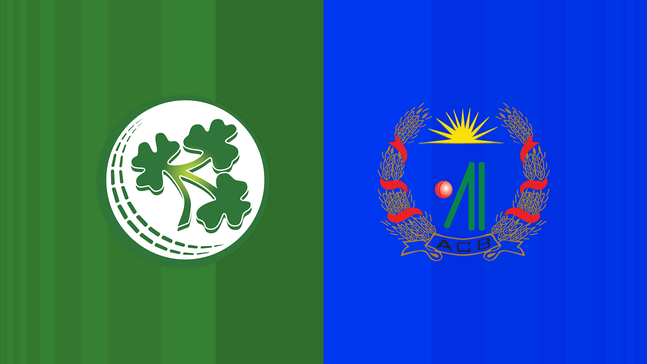 Ireland Cricket vs Afghanistan Cricket poster