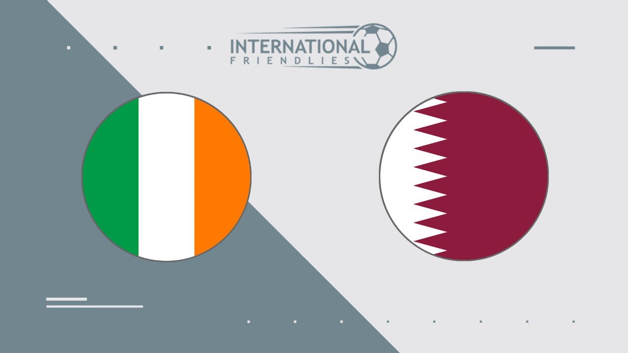 Ireland vs Qatar poster