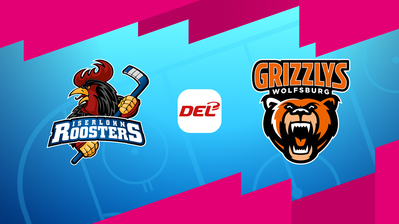 Iserlohn Roosters vs Grizzlys Wolfsburg poster
