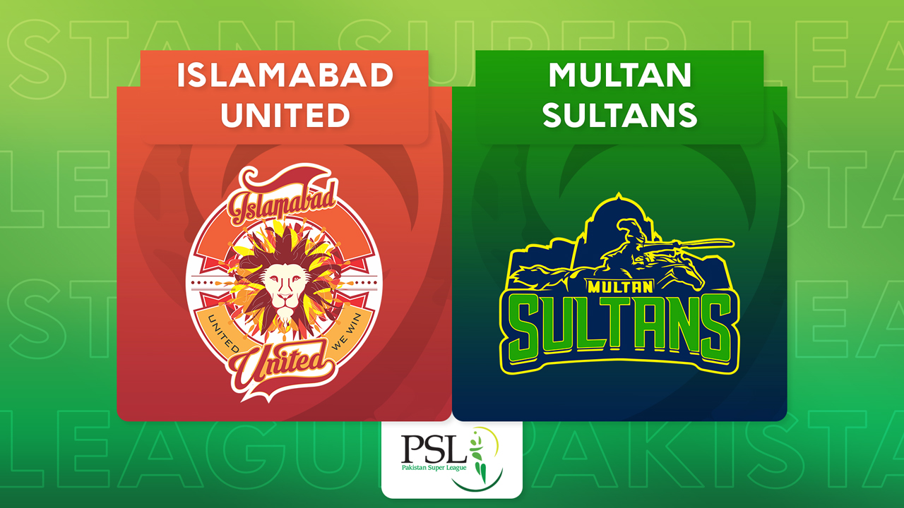Islamabad United vs Multan Sultans poster