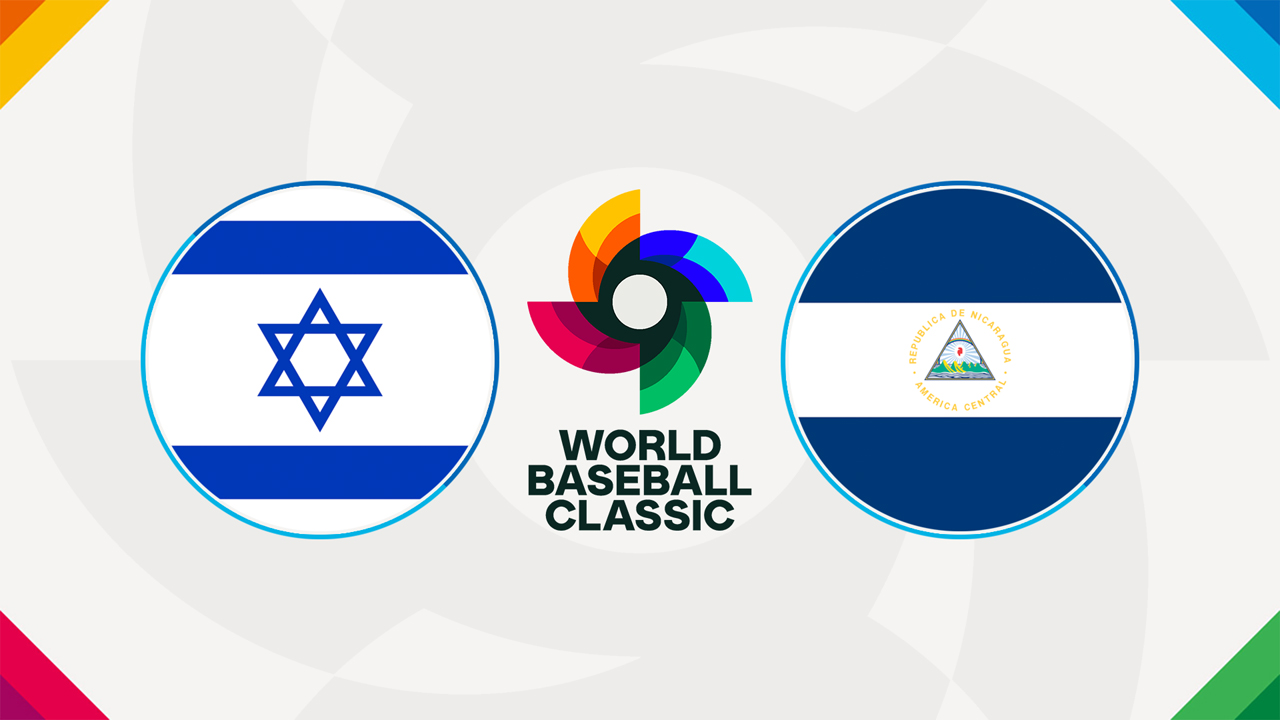 Israel Baseball vs Nicaragua Baseball poster