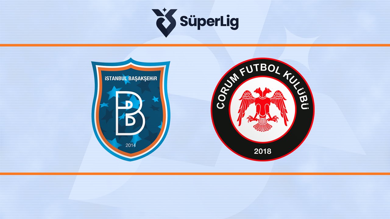 İstanbul Başakşehir vs Çorum poster