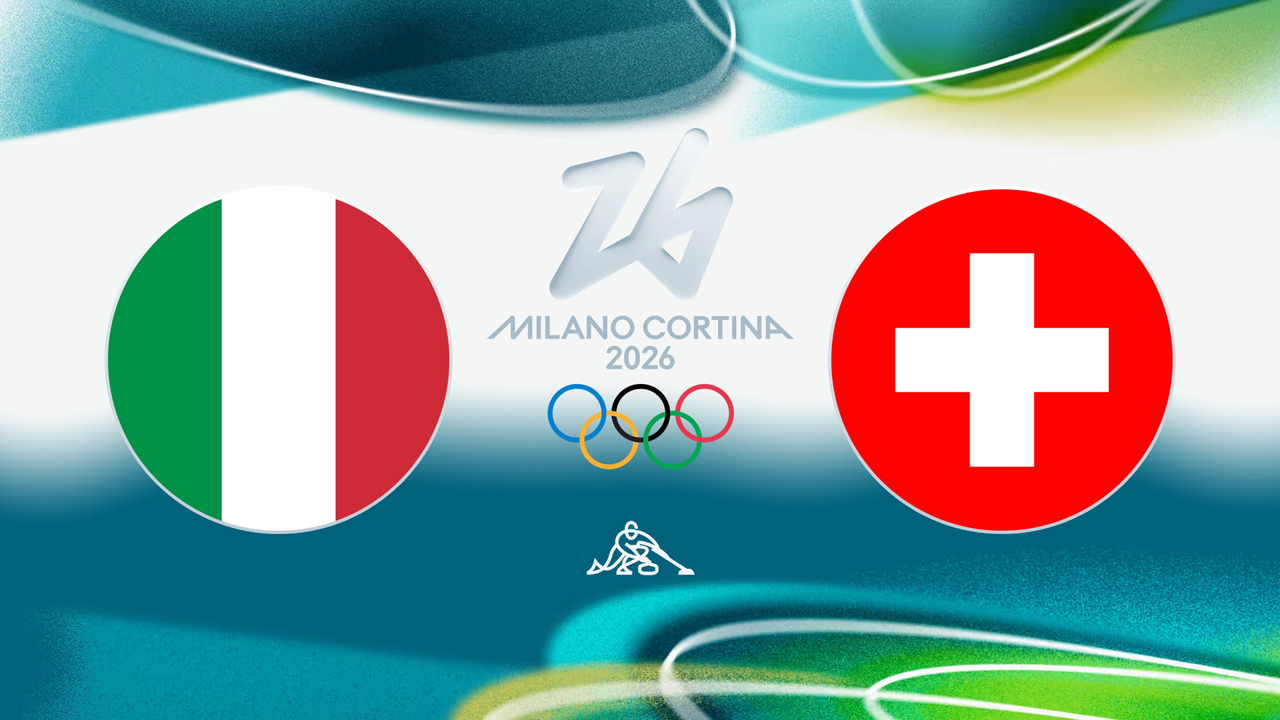 Italy Curling vs Switzerland Curling poster