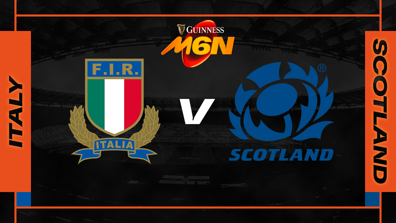 Italy Rugby vs Scotland Rugby poster
