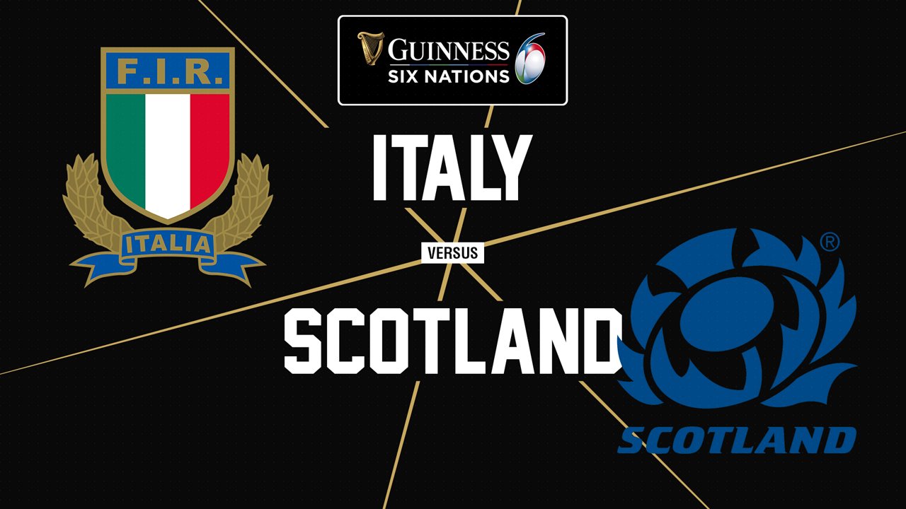 Italy Rugby vs Scotland Rugby poster