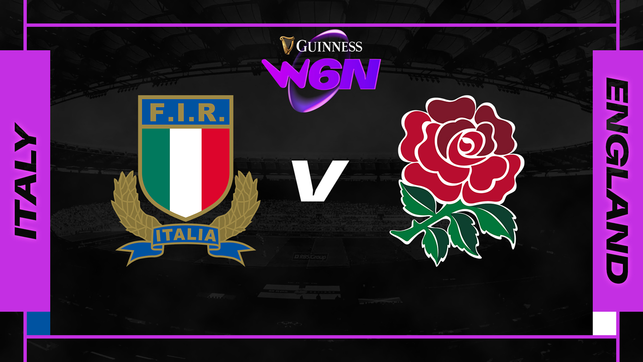 Italy Rugby Women vs England Rugby Women poster