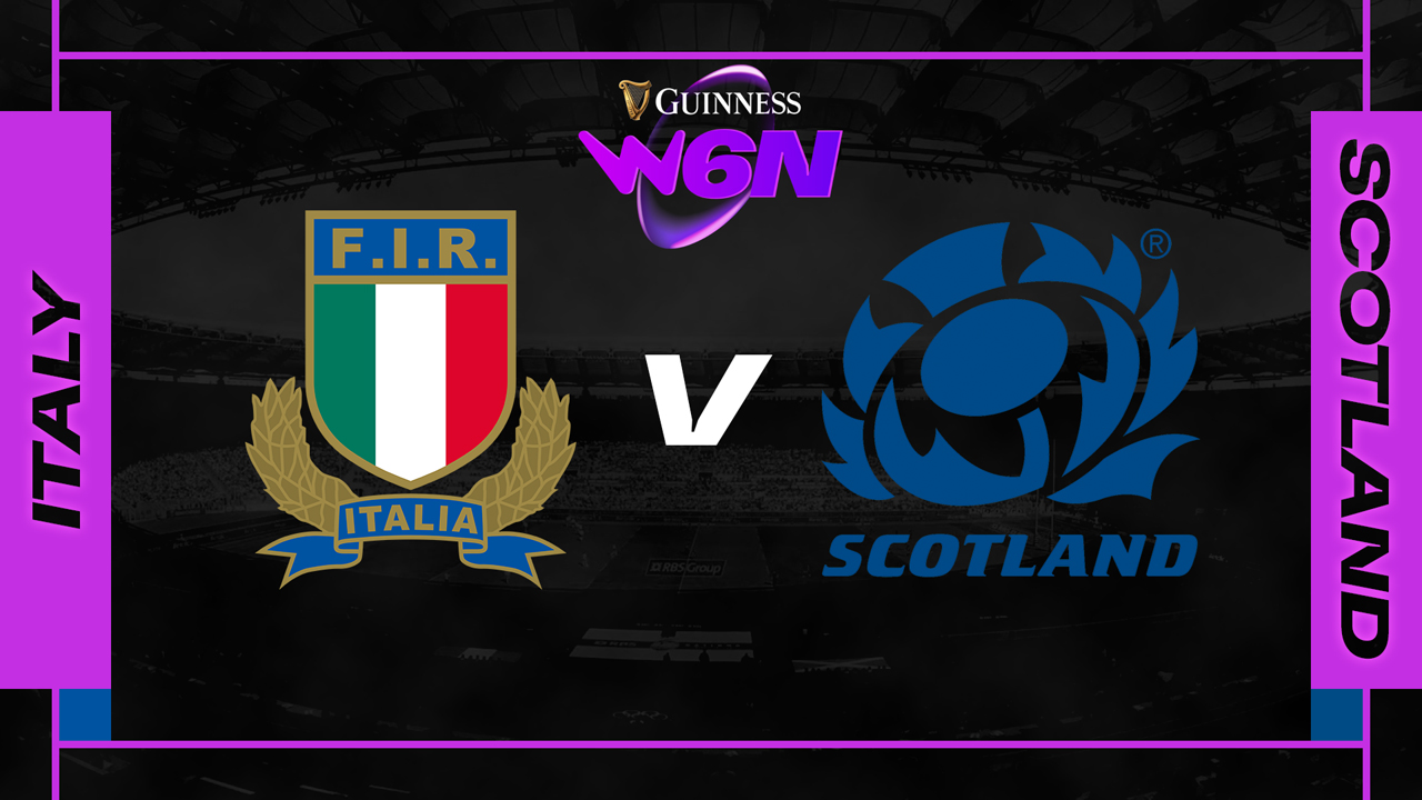 Italy Rugby Women vs Scotland Rugby Women poster
