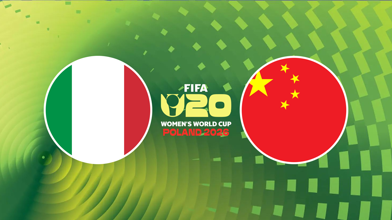 Italy U20 Women vs China U20 Women poster