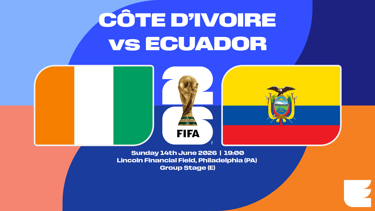 Ivory Coast vs Ecuador poster