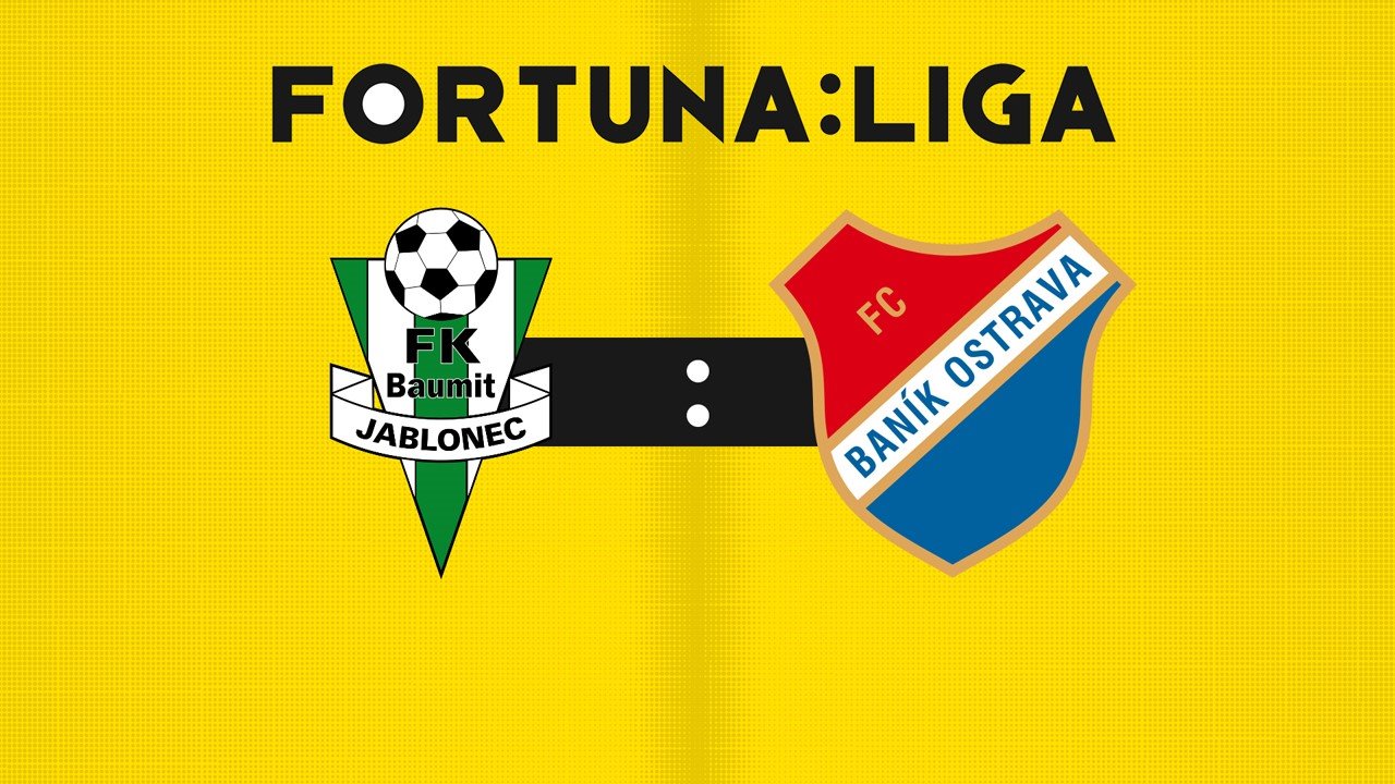 Jablonec vs Baník Ostrava poster