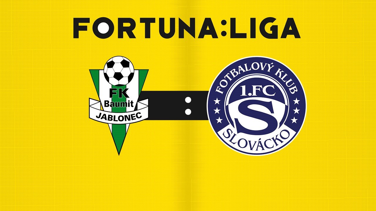 Jablonec vs Slovácko poster