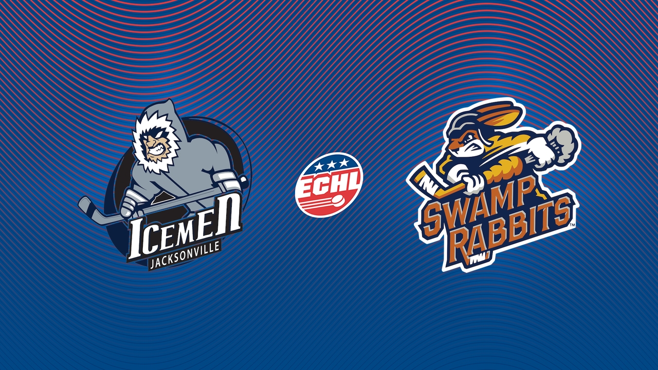 Jacksonville IceMen vs Greenville Swamp Rabbits poster