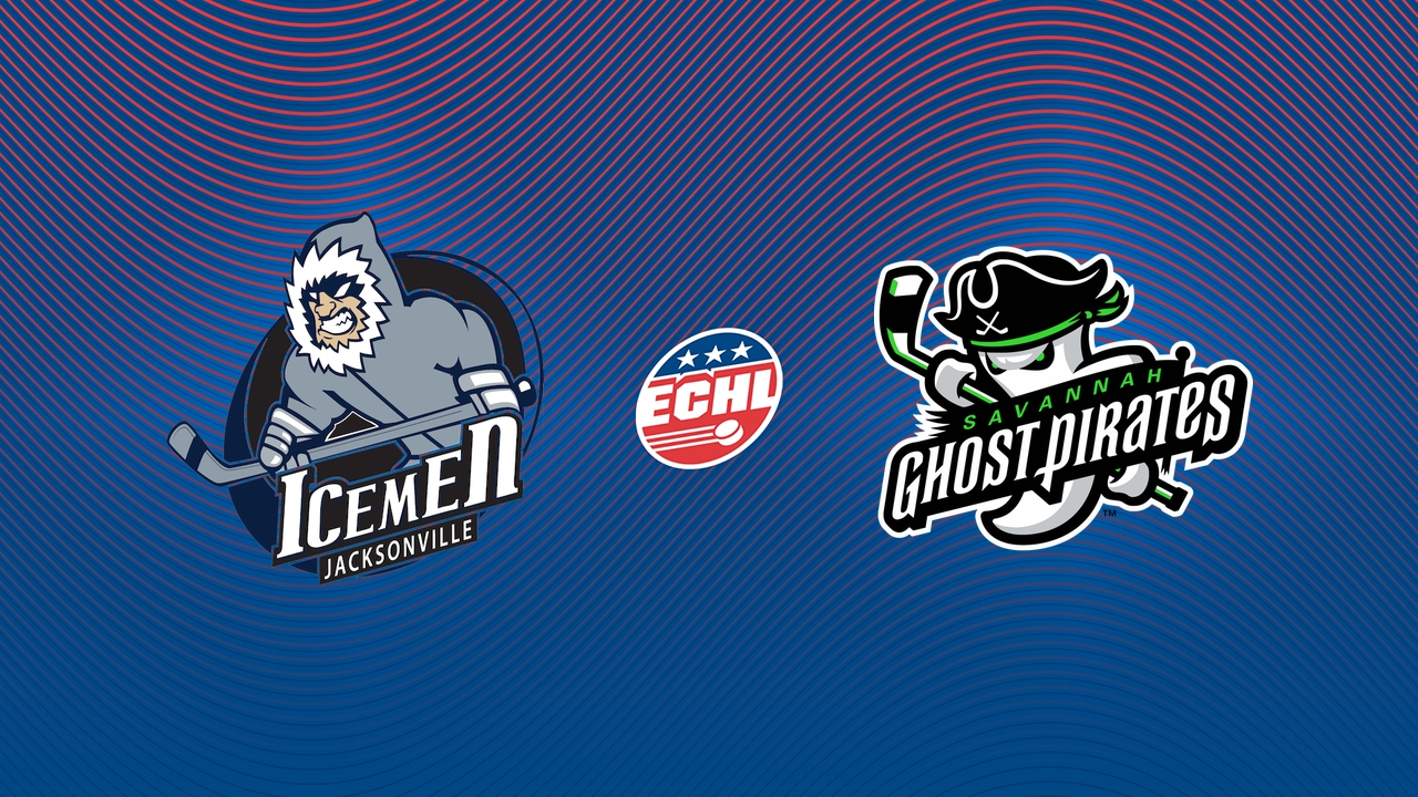 Jacksonville IceMen vs Savannah Ghost Pirates poster