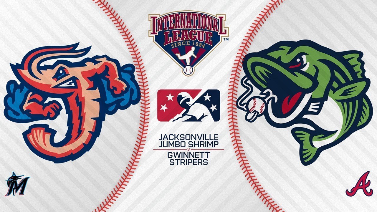Jacksonville Jumbo Shrimp vs Gwinnett Stripers poster