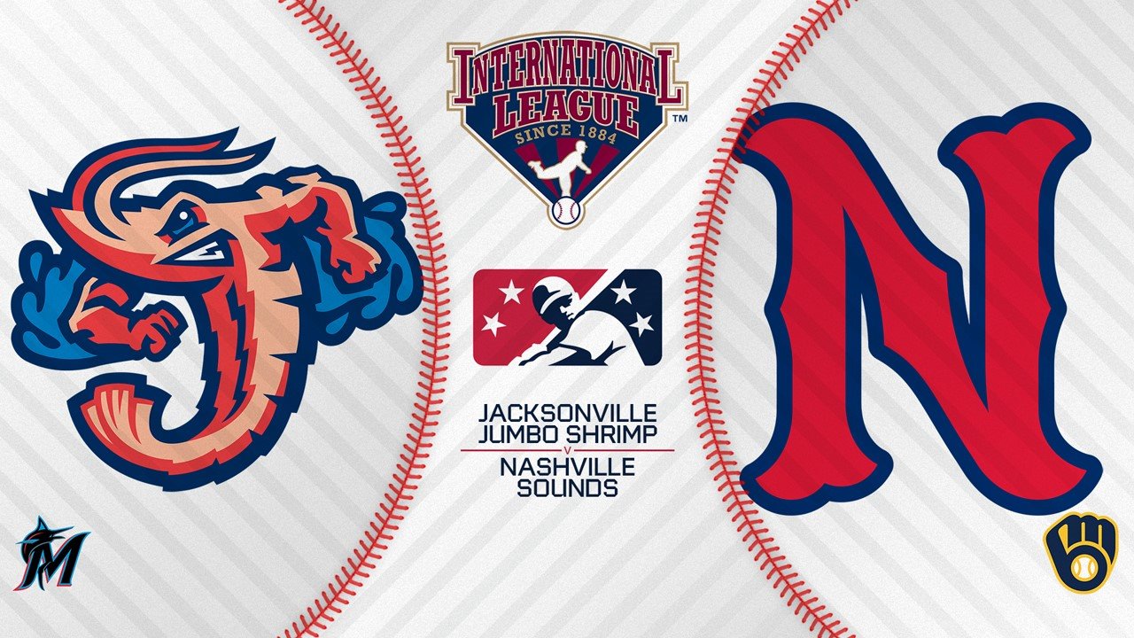 Jacksonville Jumbo Shrimp vs Nashville Sounds poster