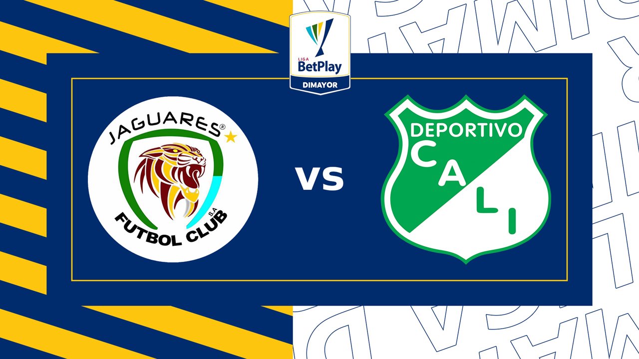 Jaguares de Córdoba vs Deportivo Cali poster