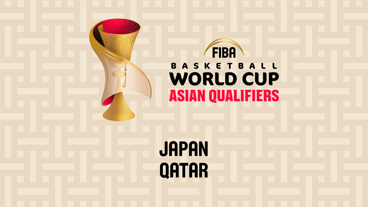 Japan Basketball vs Qatar Basketball poster