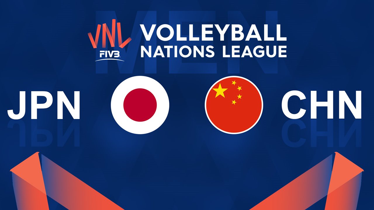 Japan Volleyball vs China Volleyball poster