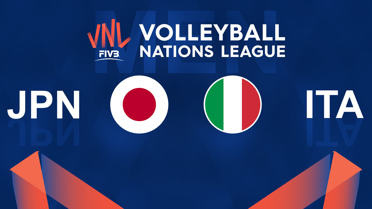 Japan Volleyball vs Italy Volleyball poster