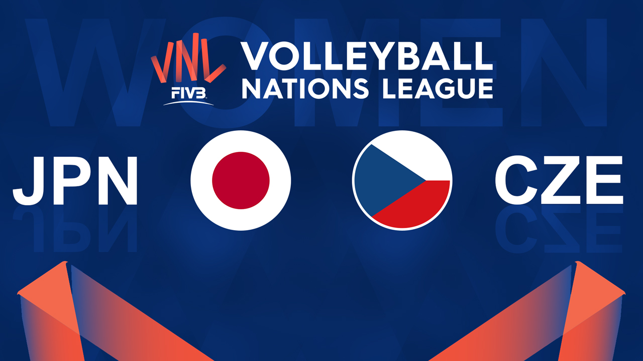 Japan Volleyball Women vs Czech Republic Volleyball Women poster