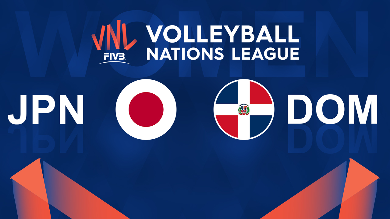 Japan Volleyball Women vs Dominican Republic Volleyball Women poster
