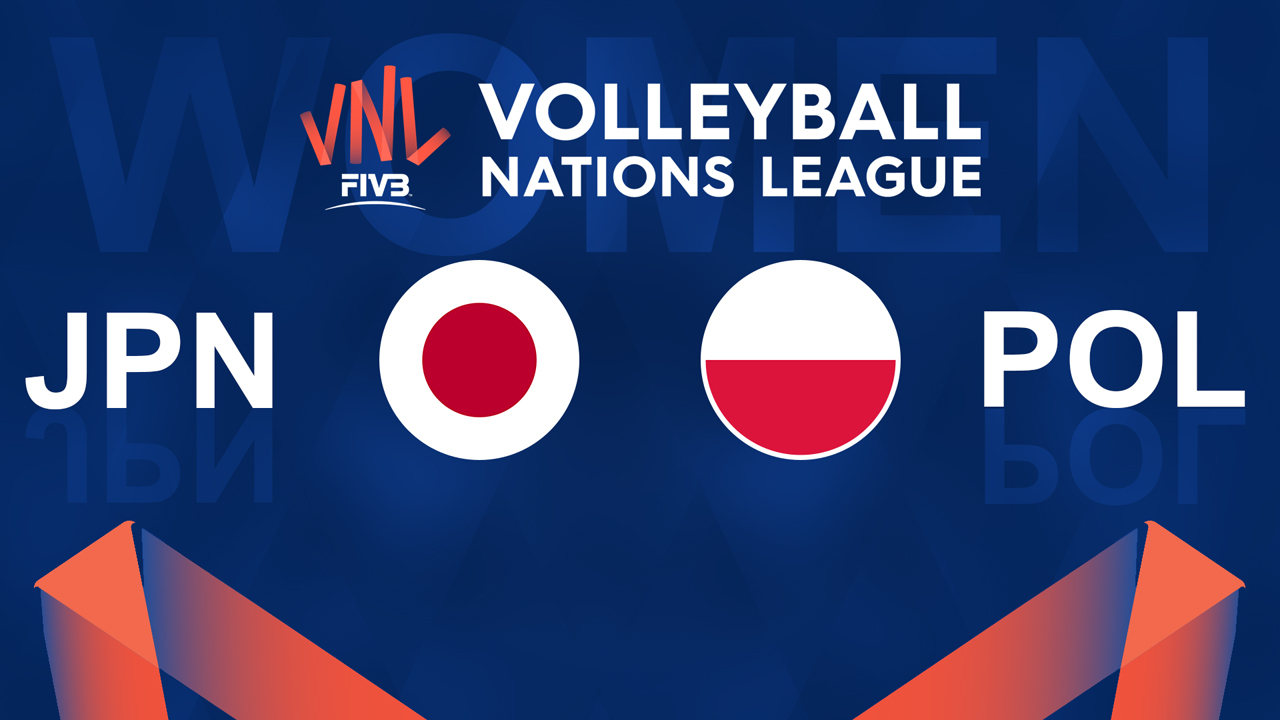 Japan Volleyball Women vs Poland Volleyball Women poster