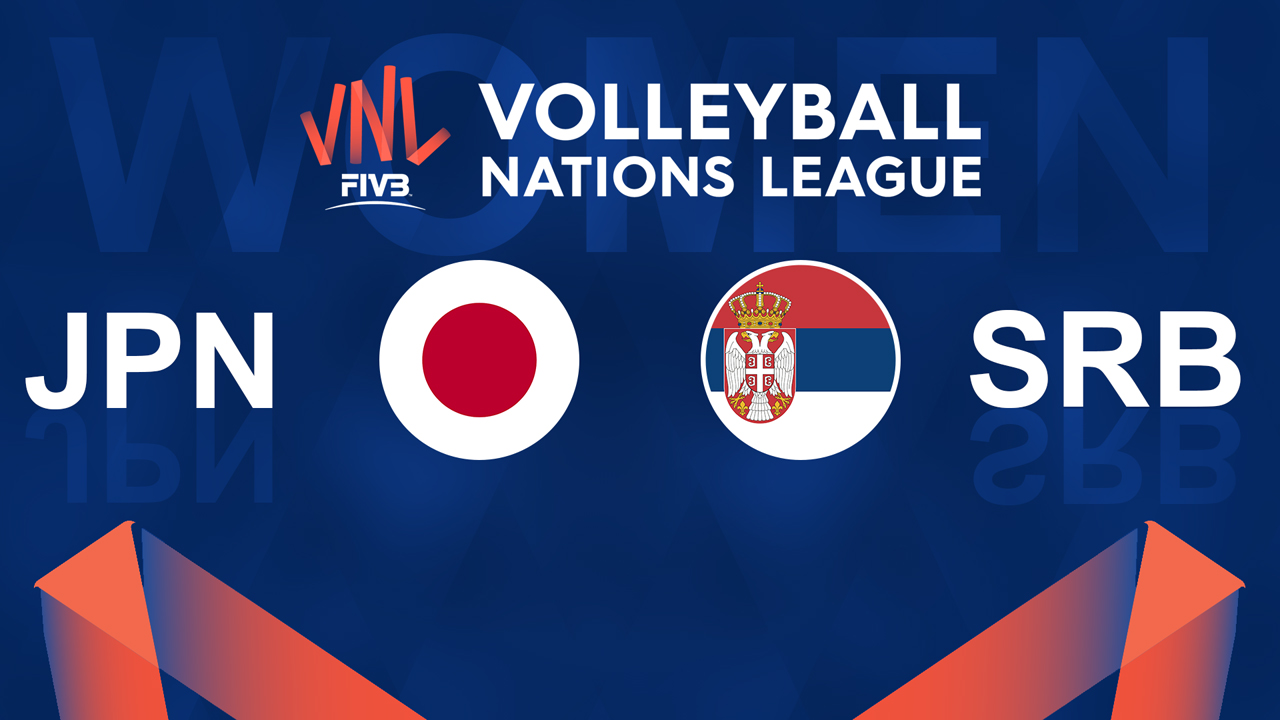 Japan Volleyball Women vs Serbia Volleyball Women poster