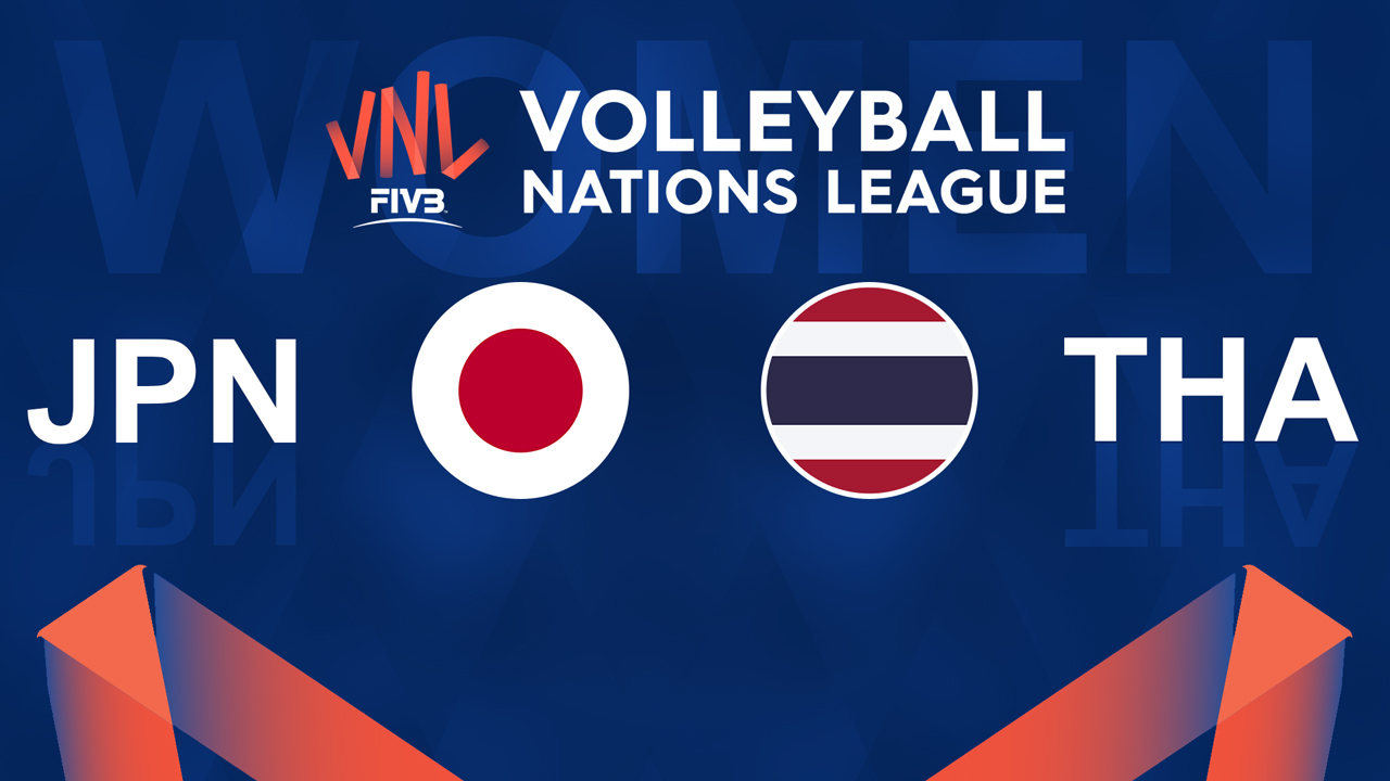 Japan Volleyball Women vs Thailand Volleyball Women poster