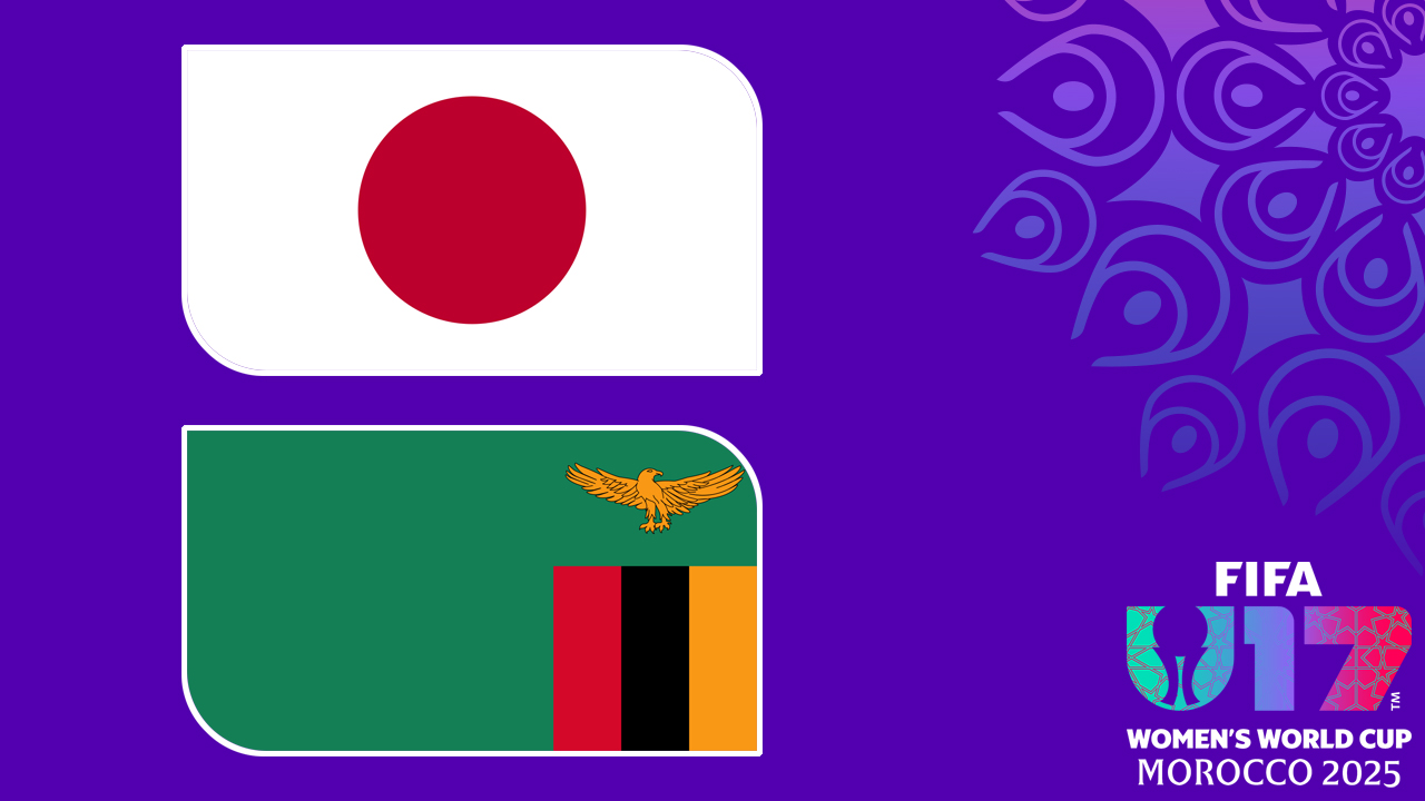 Japan Women U17 vs Zambia Women U17 poster