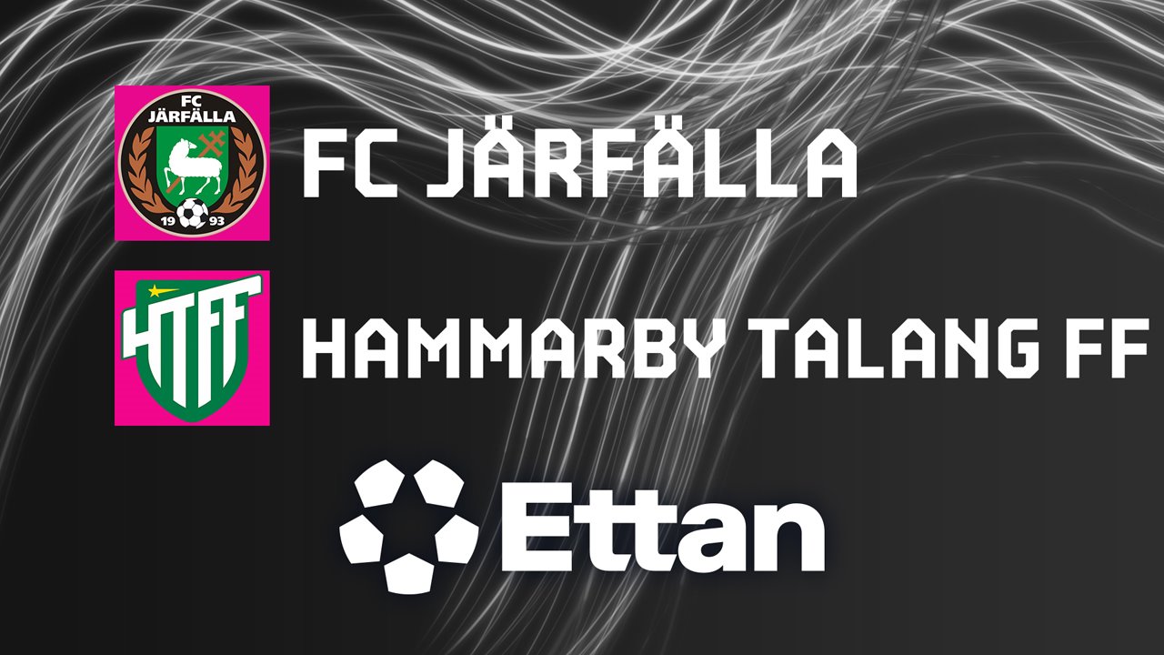 Järfälla vs Hammarby Talang poster
