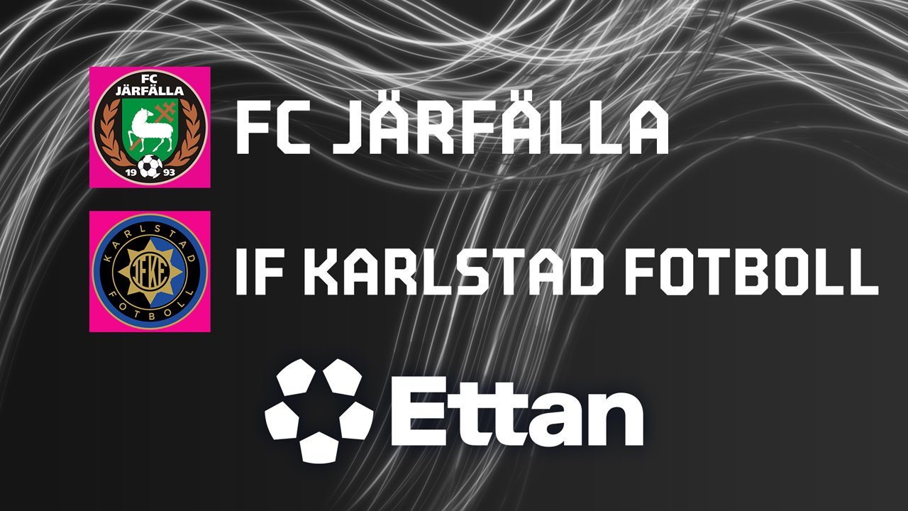 Järfälla vs Karlstad poster