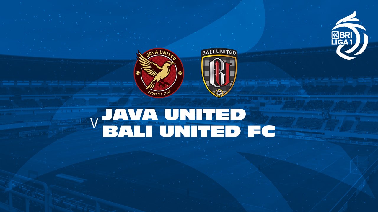 Java United vs Bali United poster