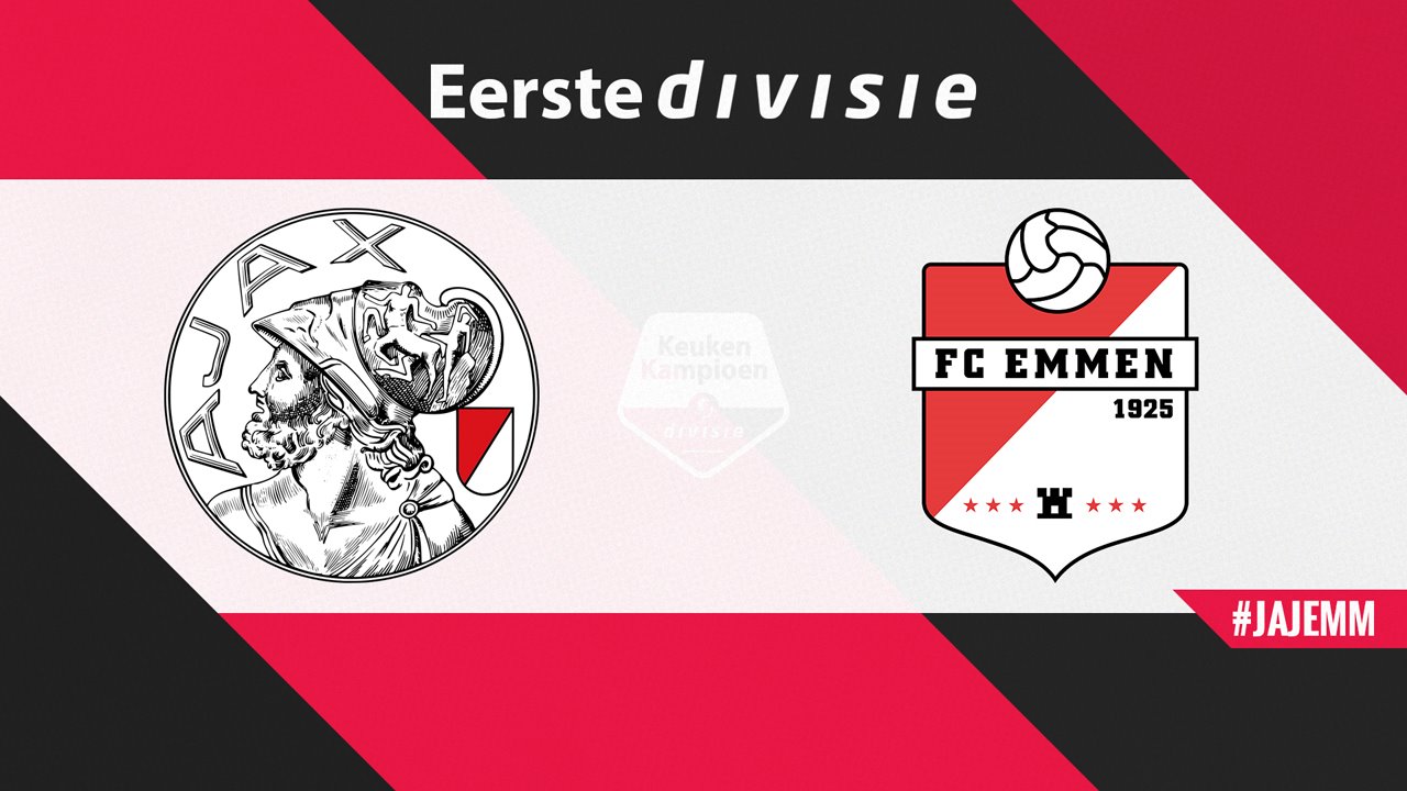 Jong Ajax vs FC Emmen poster